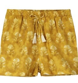 Poppet & Fox Mustard Safari Shorts