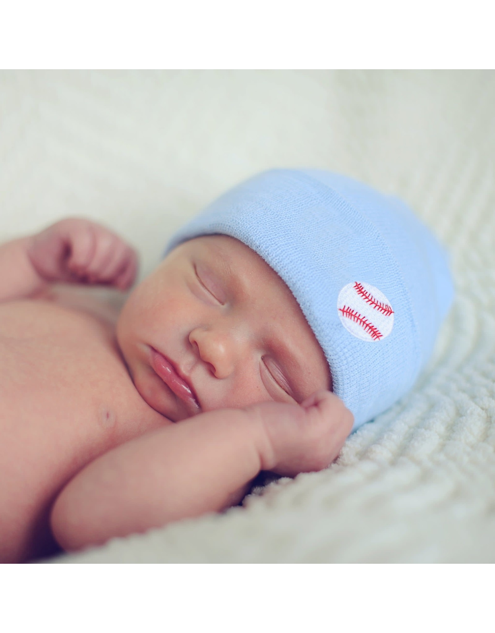 ilybean Nursery Beanie - Blue Baseball