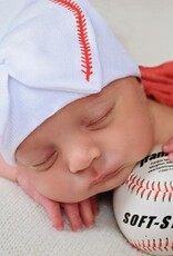 ilybean Nursery Beanie - Softball Bow