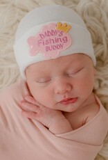 ilybean Nursery Beanie - Pink Daddy's Fishing Buddy