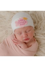 ilybean Nursery Beanie - Pink Daddy's Fishing Buddy