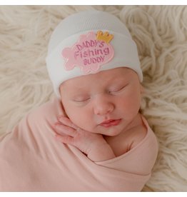 ilybean Nursery Beanie - Pink Daddy's Fishing Buddy