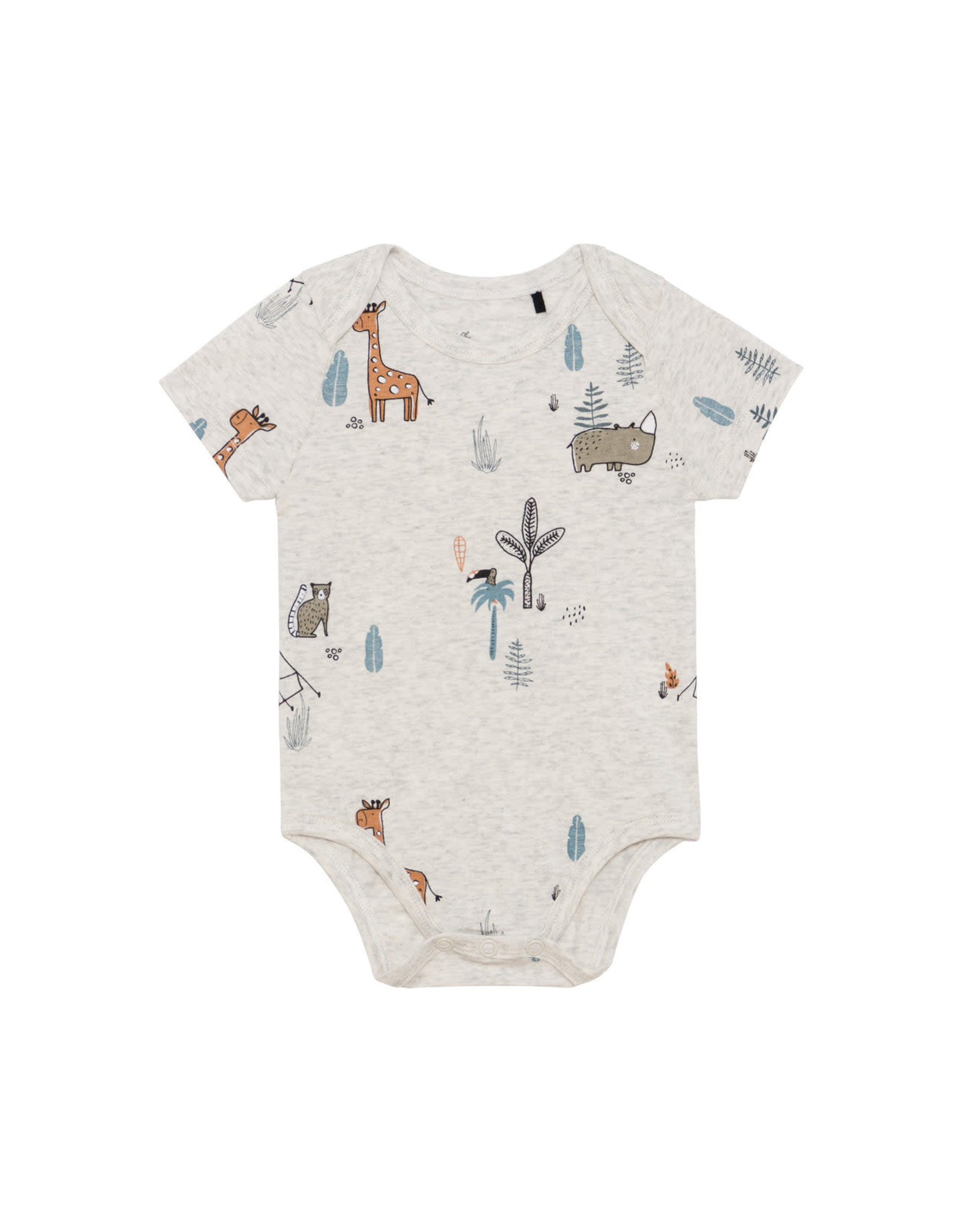 Deux Par Deux Safari Camping Bodysuit & Pant Set