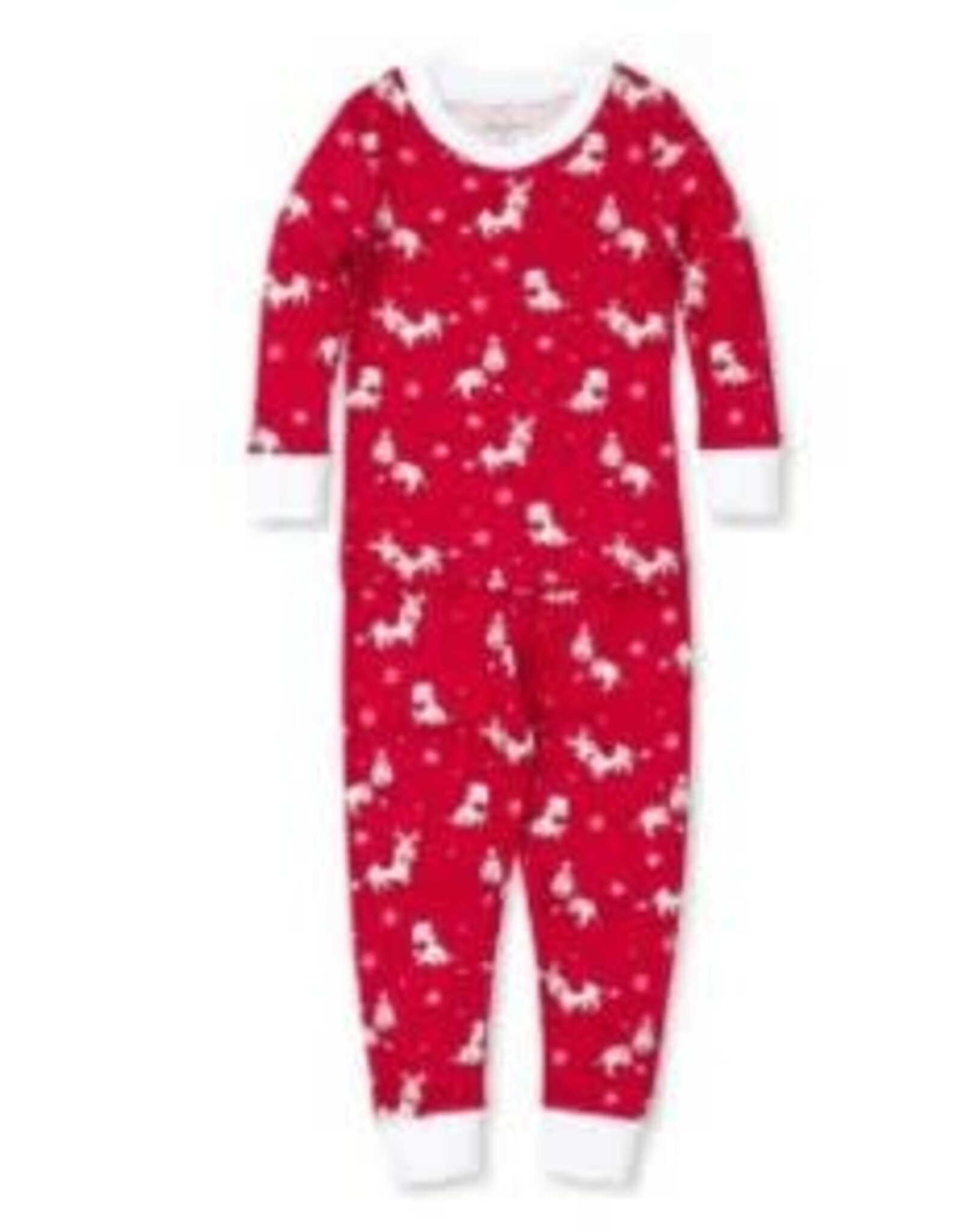 Kissy Kissy PJs Dachshunds Through The Snow Pajama Set