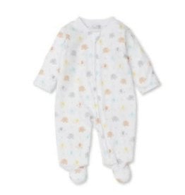 Kissy Kissy Elephant Entourage Footie w/Zip