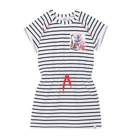 Deux Par Deux Adventure Printed Dress w/Pocket