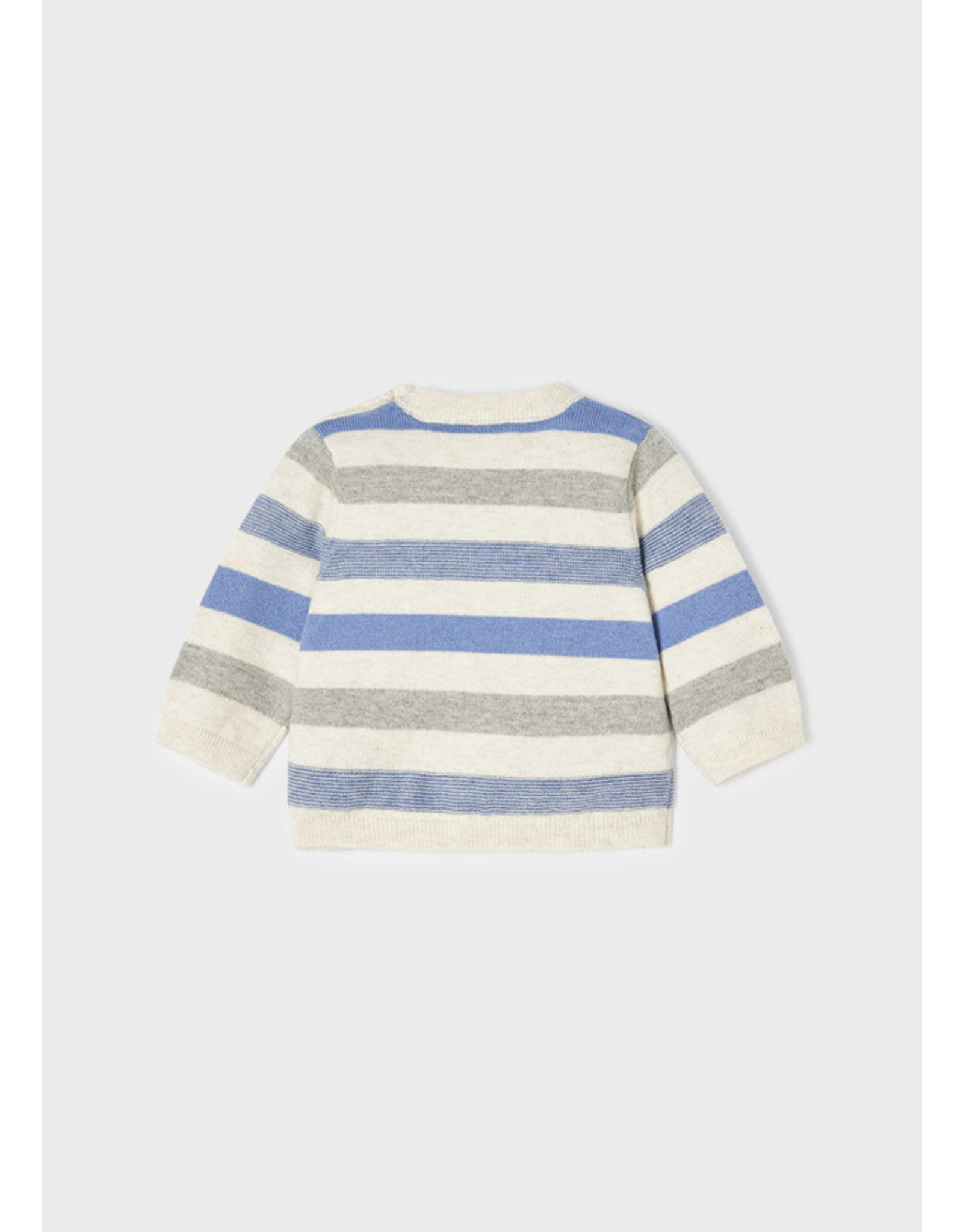 Mayoral Winter Blue Stripe Sweater