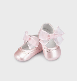 Mayoral Pink Bow Mary Janes