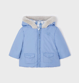 Mayoral Blue Ice Reversible Winter Coat