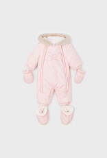 Mayoral Baby Rose Microfiber Snowsuit