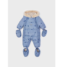 Mayoral Ocean Microfiber Baby Snowsuit