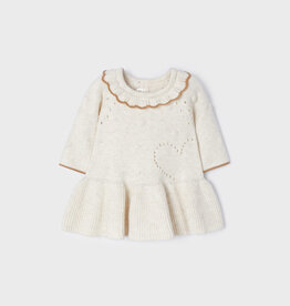 Mayoral Cream Vigo Knit Dress