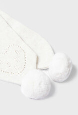Mayoral Cream Vigo Hat-Scarf & Mittens Set