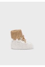 Mayoral Cream Vigo Knitted Booties