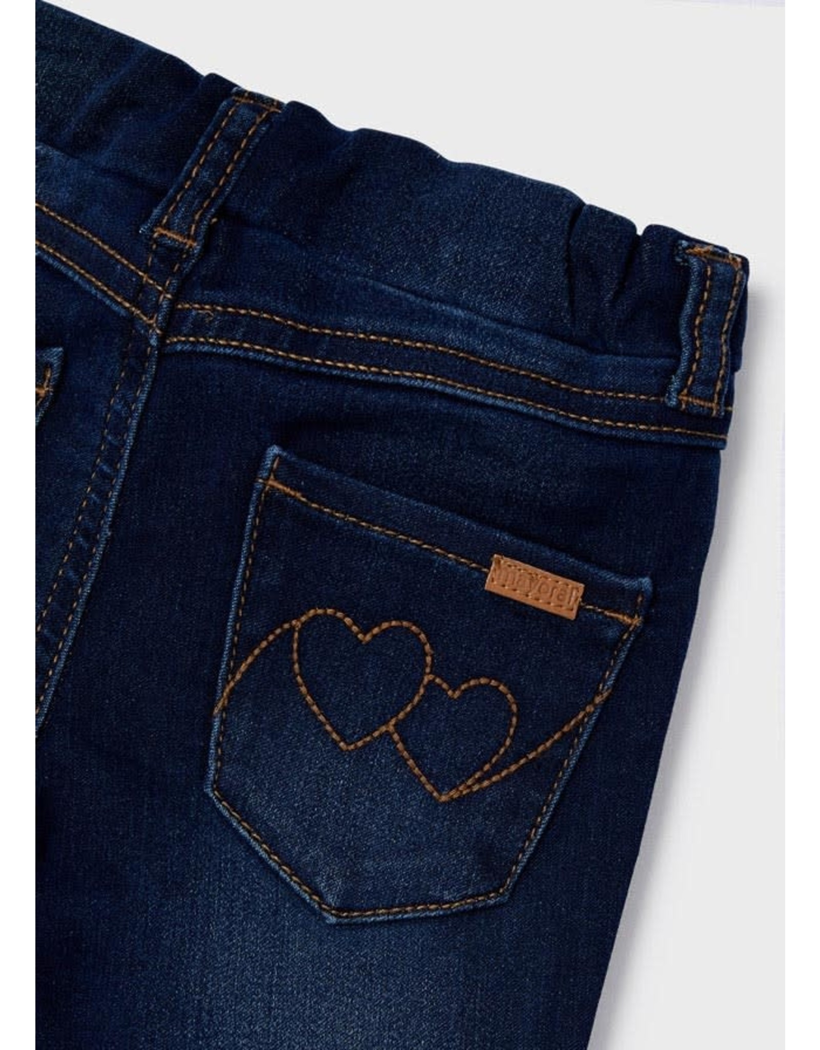 Baby Girl Dark Denim Pants