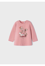 Mayoral Blush Puppy Long Sleeve