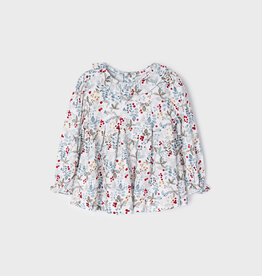 Floral Cherry Printed Shirt