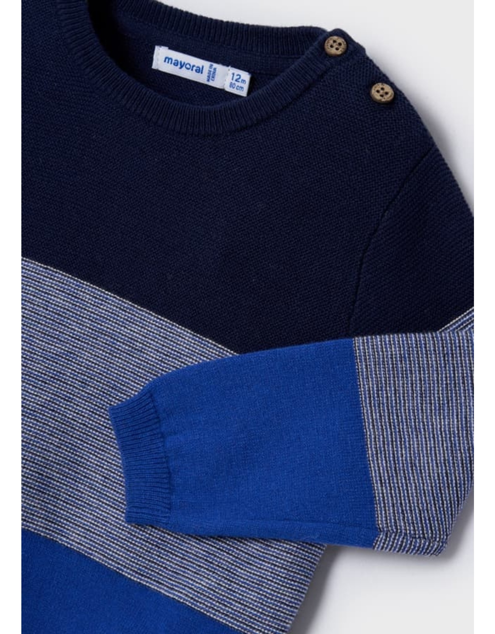 Mayoral Klein Blue Striped Jumper