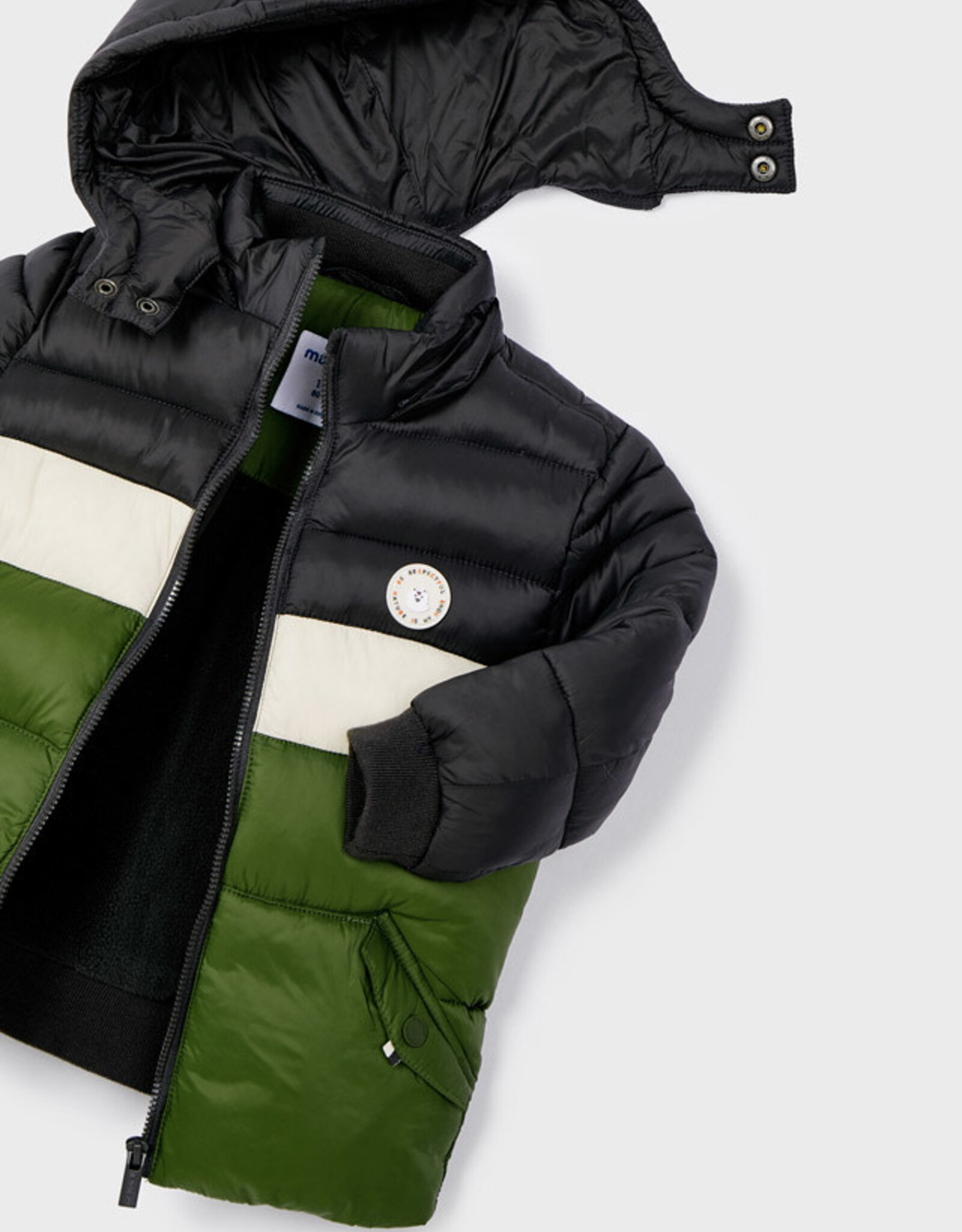 Ivy Tricolor Jacket w/Detachable Hood