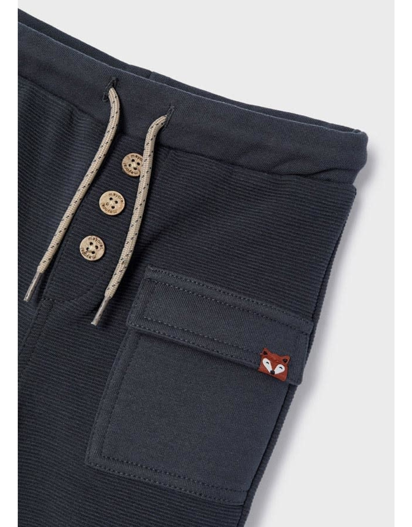 Carbon Knit Ottoman Pants