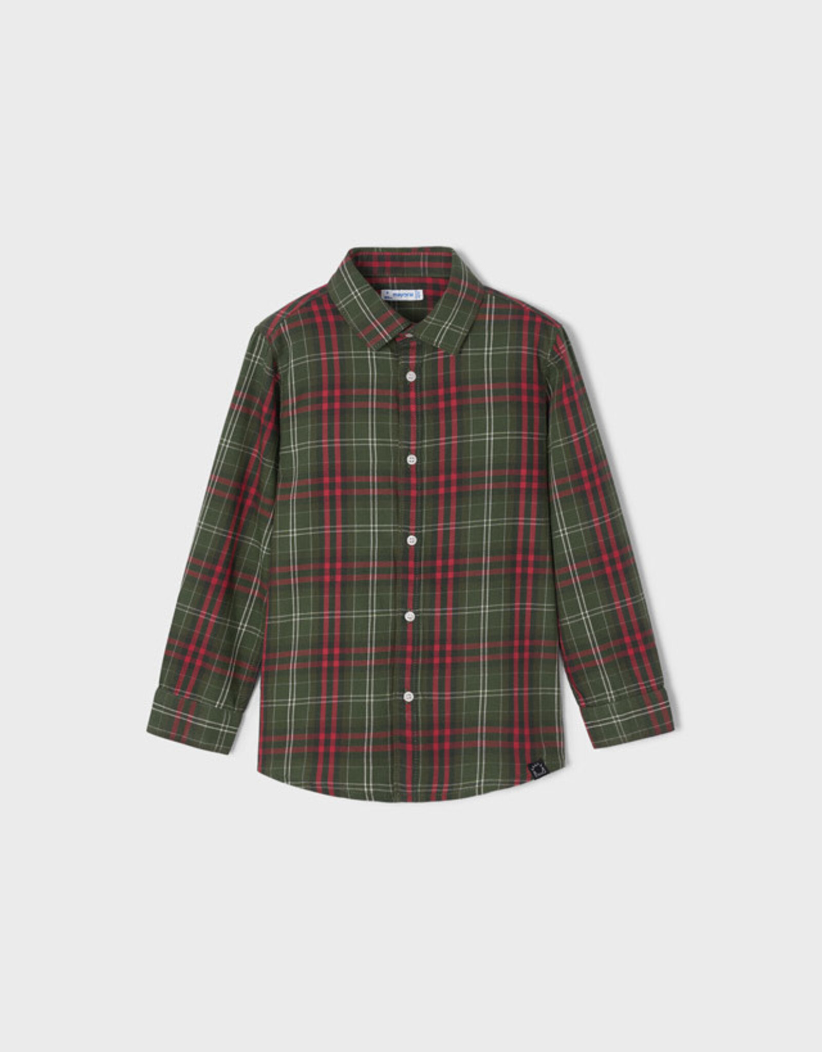 Mayoral Forest-Red Checked Shirt