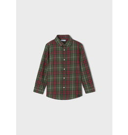 Mayoral Forest-Red Checked Shirt