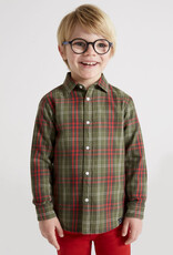 Mayoral Forest-Red Checked Shirt