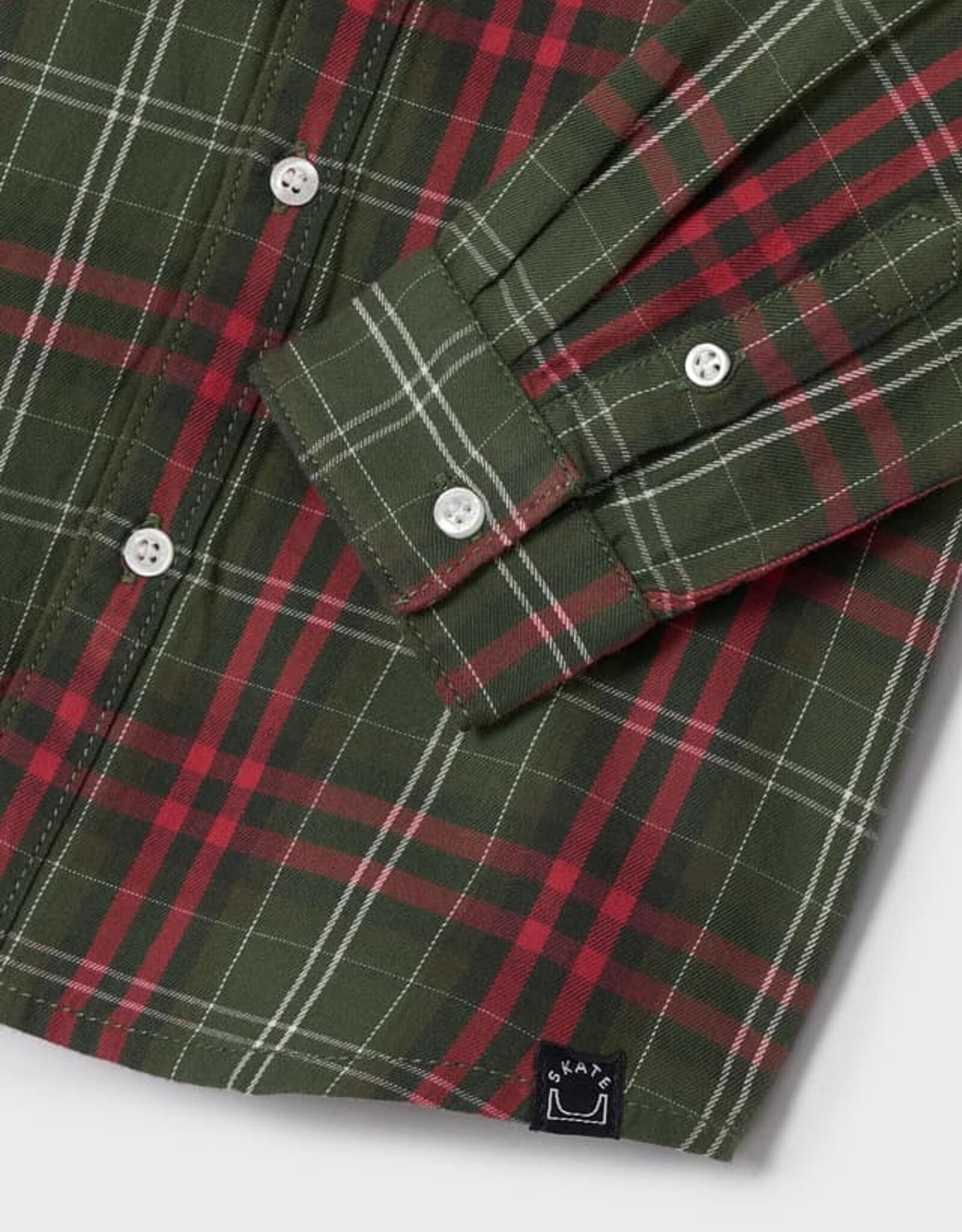 Mayoral Forest-Red Checked Shirt