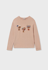 Mayoral Rose Tri-heart Long Sleeve