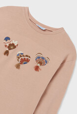 Mayoral Rose Tri-heart Long Sleeve