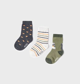 Moss Woodland 3 Socks Set