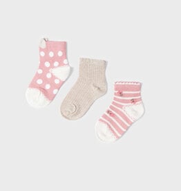 Blush Baby Socks 3 Set