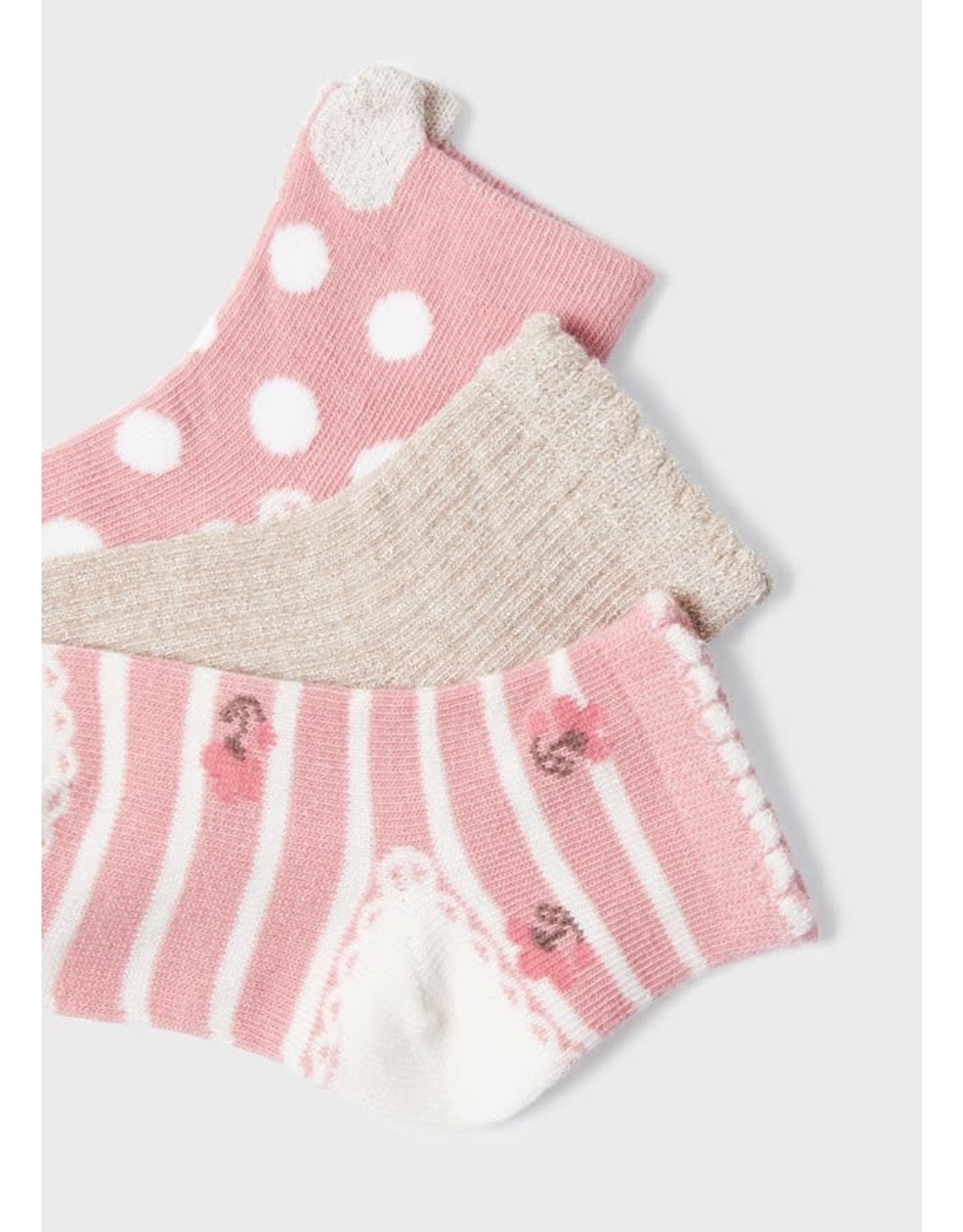 Blush Baby Socks 3 Set