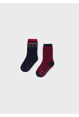 Mayoral Red Winter Anti-slip Socks Set