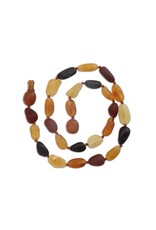 Multicolor Amber Teething Necklace (unpolished)