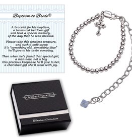 Cherished Moments Baptism Bracelet - Boy