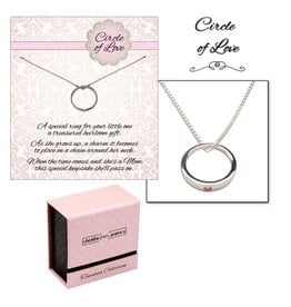 Cherished Moments Circle of Love Necklace - Girl