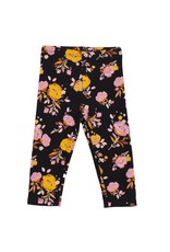 Noruk Black Floral 3/4 Legging