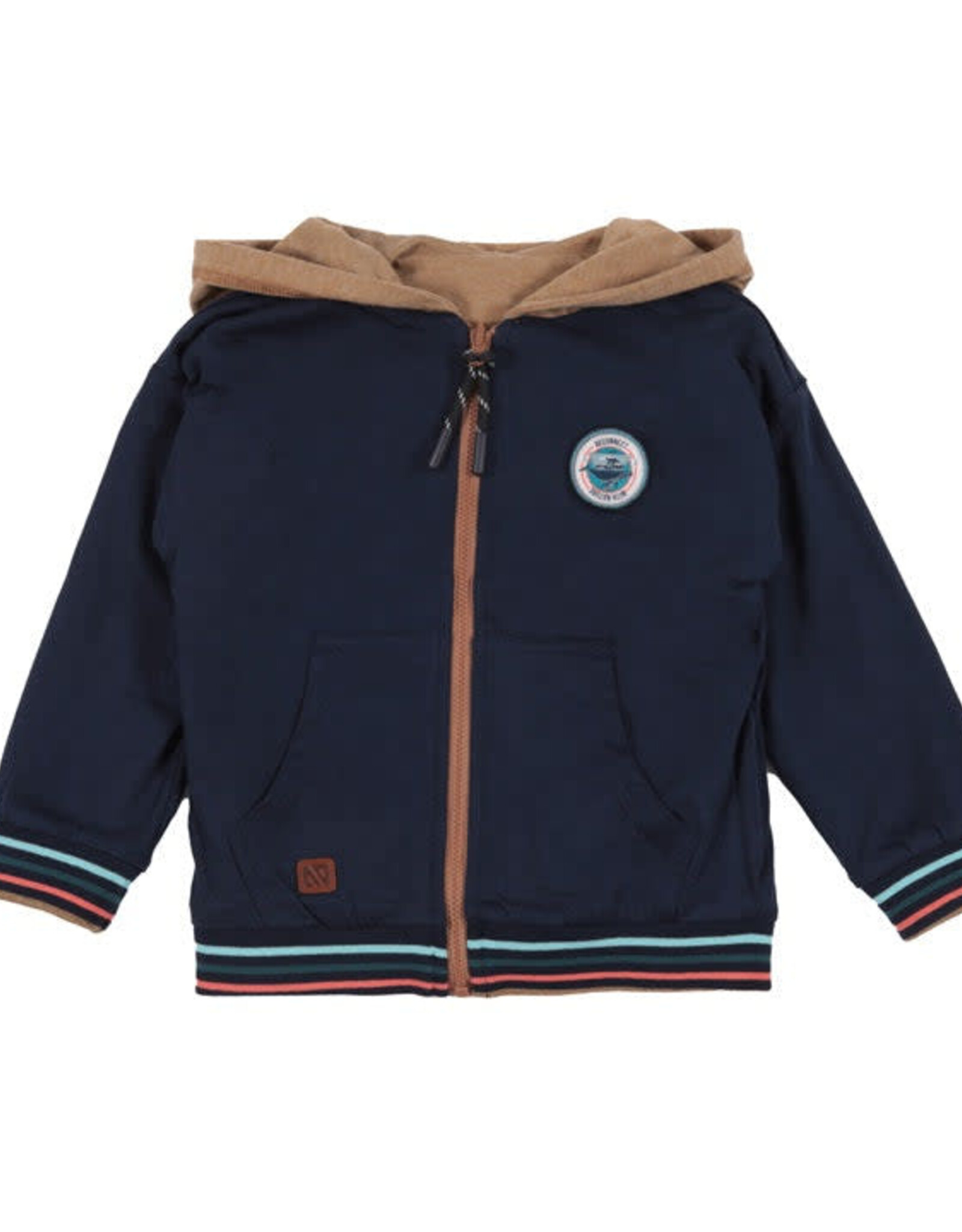 Noruk Surf Reversible Zip Up Hoodie