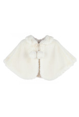 Casero Cozy Cape in Ivory