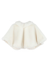 Casero Cozy Cape in Ivory