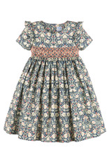 Casero Pimpernel Smock Dress in Navy