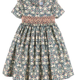 Casero Pimpernel Smock Dress in Navy