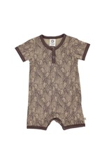 Green Cotton Giraffe Beach Bodysuit