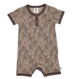 Green Cotton Giraffe Beach Bodysuit