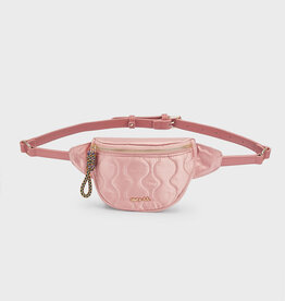 Abel & Lula Satin Bum Bag in Blush