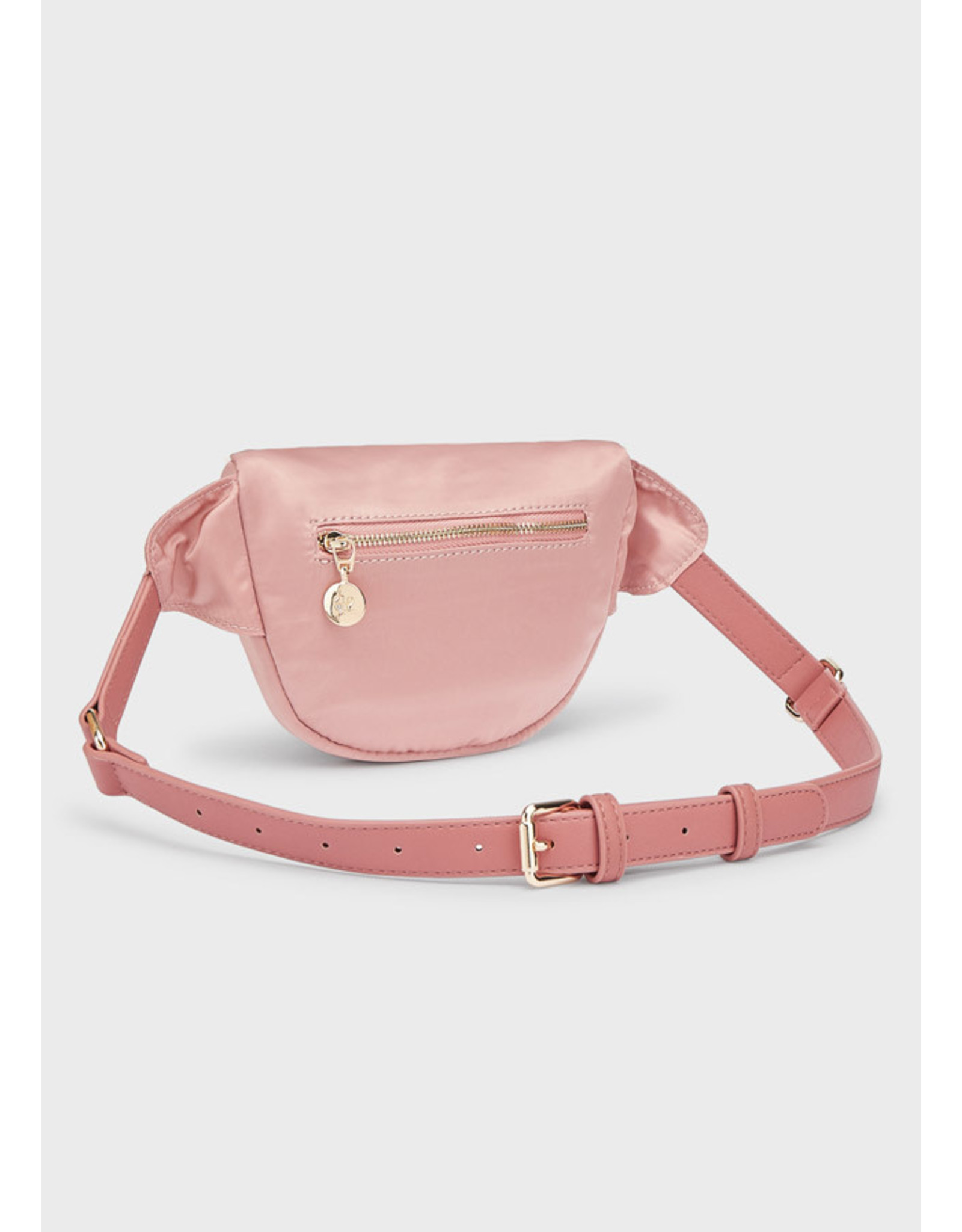 Abel & Lula Satin Bum Bag in Blush