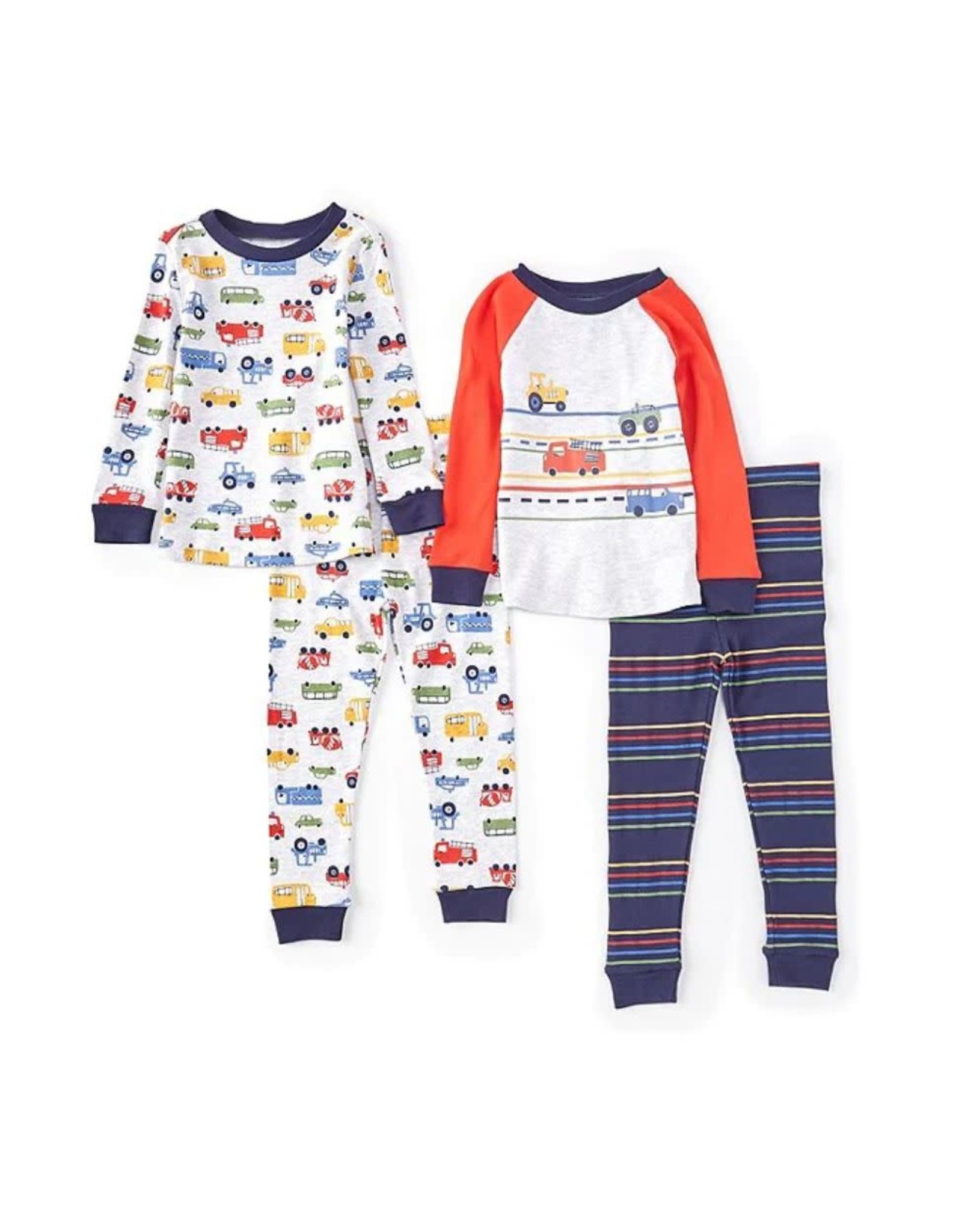 Little Me Little Trucks 2 Pack Pajamas