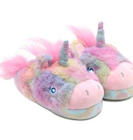 Robeez Lara Rainbow Unicorn Light Up Slippers