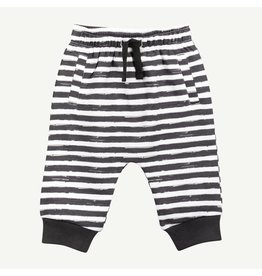Oliver & Rain Stripe Grey/White Pants